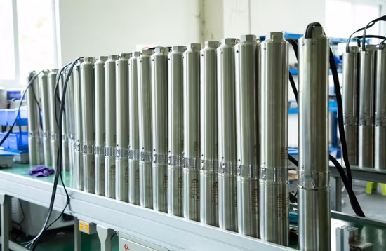 Hochwertige Tauch-Solarwasserpumpe mit MPPT-Regler für DC-AC-Hybrid, 3 Jahre Garantie