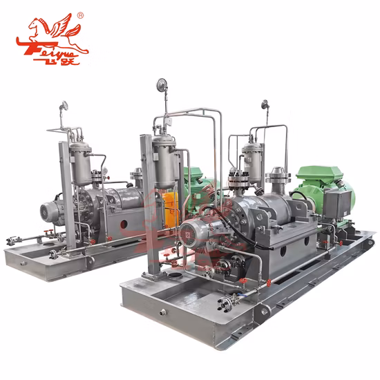 Fhb-Kreiselpumpe aus Edelstahl 316, chemische Bb5-Abwasserpumpe