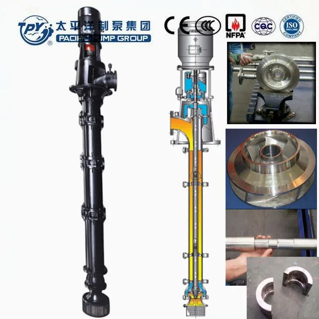 Vertikale Turbinen-Feuerlöschpumpe Nfpa 20, vertikale Turbinenpumpe, Kreiselpumpe, Wasserpumpe